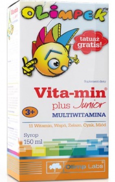 Vita-Min Plus Junior Multiwitamina syrop