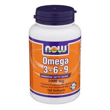 NOW - Omega-3-6-9 1000 mg - 100 softgels