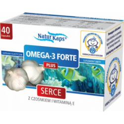 Omega-3 Forte Plus Natrurkaps, kapsułki, 40 sztuk
