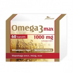Omega 3 1000 mg max + witamina E
