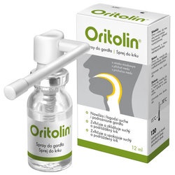 Oritolin, spray do gardła, 12 ml