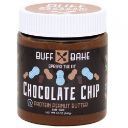 BUFF BAKE - Peanut Butter - 360g - Chocolate Chip ( masło orzechowe )
