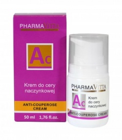 PharmaVita AC, krem do cery naczynkowej, 50 ml