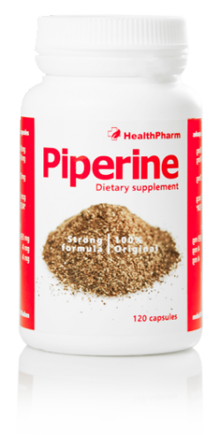 Piperine, 120 kapsułek