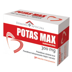 POTAS MAX,  50 tabletek