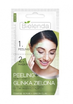 PROFESSIONAL FORMULA Peeling Drobnoziarnisty + GLINKA ZIELONA