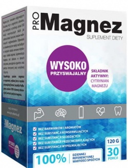 ProMagnez Cytrynian Magnezu x 30 saszetek