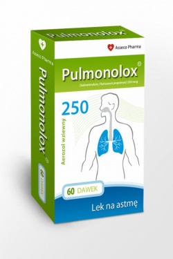 Pulmonolox 250, 250mcg - 60 dawek