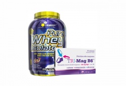 OLIMP - Pure Whey Isolate 95 + Tri-Mag B6 - 2200g + 30tab