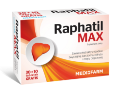 Raphatil Max, 40 tabletek