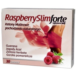 RaspberrySlim Forte, 30 tabletek