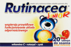 Rutinacol Junior, 20 tabletek