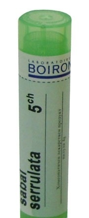 Boiron Sabal serrulata, 5CH, granulki, 4g