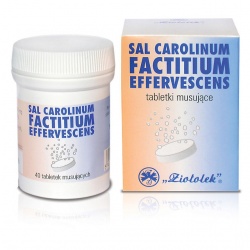 Sal Carolinum factitium, tabletki musujące, 40 szt