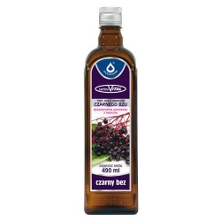 SambuVital, sok z owoców czarnego bzu, 100%, 490 ml