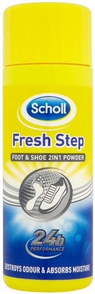 Scholl, Fresh Step, zasypka do stóp i obuwia, 75 g