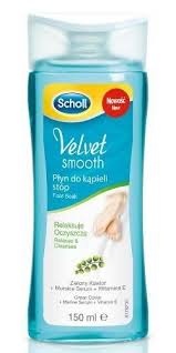 Scholl Velvet Smooth, płyn do kąpieli stóp, 150 ml