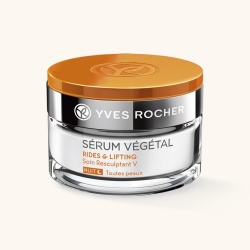 YVES ROCHER - Serum Vegetal - krem do twarzy i szyi na noc o działaniu liftingującym i modelującym kontur twarzy