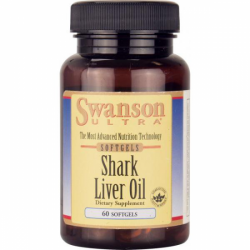 Shark Liver Oil, 60 kapsułek