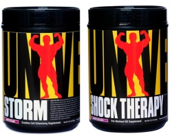 UNIVERSAL NUTRITION - Shock Therapy + Storm - 840g + 750g