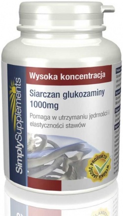 Siarczan glukozaminy 1000 mg 120 tabletek