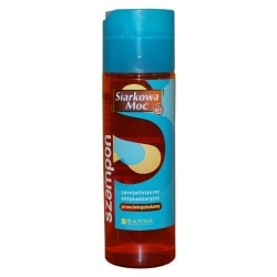 Barwa Siarkowa Moc, szampon  przeciwłojotokowy, antybakteryjny, 180 ml