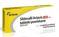 Sildenafil Actavis - Sildenafilum - 100 mg
