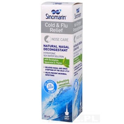 Sinomarin, spray do nosa, na grypę i przeziębienie, 100 ml
