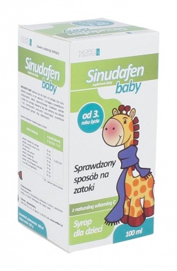 Sinudafen Baby, syrop, 100 ml