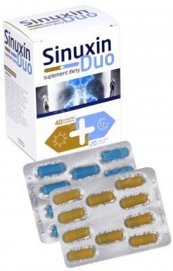 Sinuxin Duo, 40 kapsułek na dzień i 20 kapsułek na noc