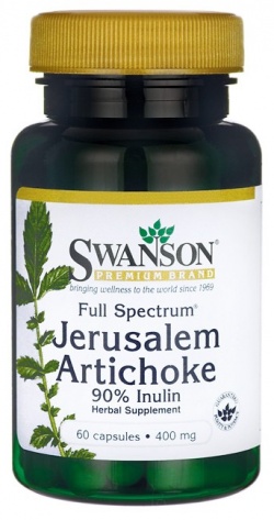 Słonecznik Bulwiasty, Jerusalem Artichoke  - 400 mg  60 kapsułek