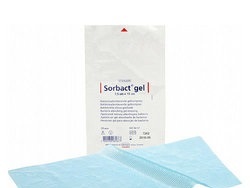 Sorbact gel, Opatrunek żelowy, 7,5 x 7,5 cm, 1 szt