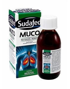 Sudafed Muco Mentol, syrop, 150 ml