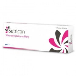 Sutricon, silikonowe plastry na blizny