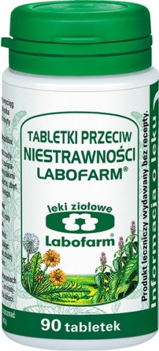 Tabletki przeciw niestrawności