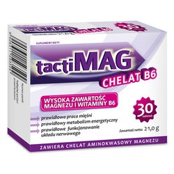 TactiMag Chelat B6, tabletki, 30 szt