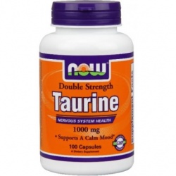 NOW - Taurine 1000 mg - 100 kaps