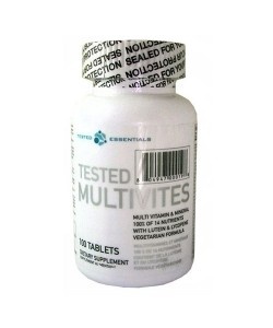 TESTED NUTRITION - TESTED Multivites - 100tab