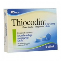 Thiocodin, tabletki, 10 szt