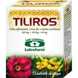 Tiliros, 15 tabletek do ssania