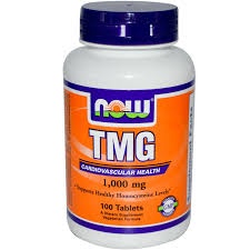 TMG Now Foods 1000mg, 100 tabletek