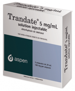 Trandate, tabletki 100 mg; tabletki 200 mg