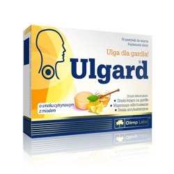 Olimp - ULGARD o smaku cytrynowym z miodem - 16pastylek