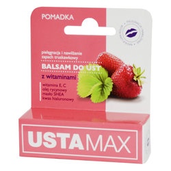 Ustamax, balsam do ust, z witaminami, 4,9 g
