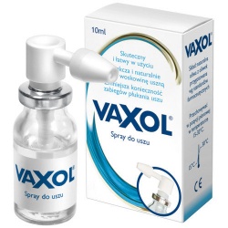 Vaxol, spray do usuwania woskowiny usznej, 10 ml