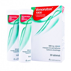 Venoruton 1000, tabletki musujące, 30 szt