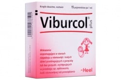 Viburcol Plus, 15 minimsów x 1 ml