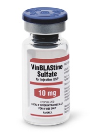 Vinblastin, roztwór do wstrzykiwań, 10 fiolek + rozpuszczalnik