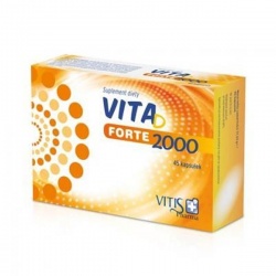 Vita D Forte 2000, 45 kapsułek