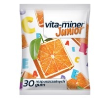 Vita-miner Junior, gumy rozpuszczalne, 30 sztuk